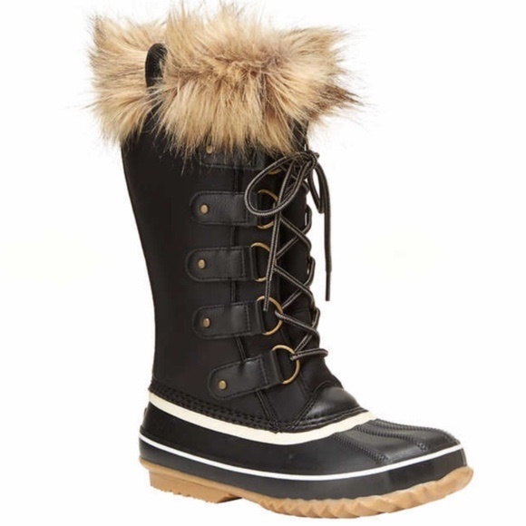 JBU Shoes New Jbu Womens Bella Duck Boot Faux Fur Lining Waterproof